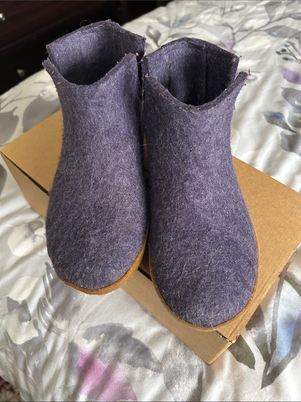 Glerups Rubber sole booties/eu36